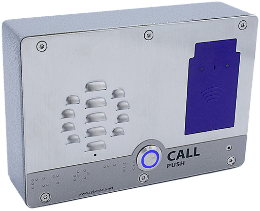 [011477] CyberData 011477 SIP Outdoor Intercom with RFID